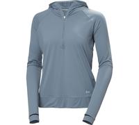 Helly Hansen - Women's Shine Solen 1/2 Zip Hoodie - Funktionsshirt, Gr. M, grau (WashedNavy)