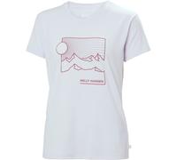 Helly Hansen - Women's Skog Graphic Tee - T-Shirt, Gr. XS, grau/weiß (EvenLightPurple)