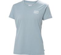 Helly Hansen Outdoor T-shirt Für Frauen Damen Skog Grafik Blau L