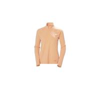 Helly-Hansen TYRI Knit 1/2 Zip Damen Sweatshirt - Gemütliche, stilvolle Midlayer Top für Outdoor-Aktivitäten, Freizeitkleidung, 306 Apricot Crush, Small