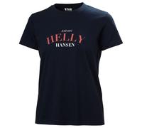 Helly Hansen - Women's Core Graphic T-Shirt 2.0 - T-Shirt, Gr. XS, blau/schwarz (Navy)