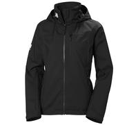 Helly Hansen Women's Crew Hooded Jacket, Black, S