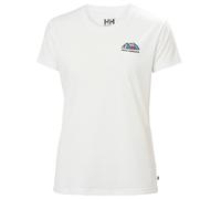 Helly Hansen W Skog Graphic Tee, Damen, Weiß 42(XL)
