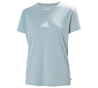 Helly Hansen - Women's Skog Recycled Graphic Tee - Funktionsshirt, Gr. XS, grau (WindyBlue)
