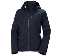 Helly Hansen Women's W Crew Hooded Jacket 2.0, Navy, 4XL