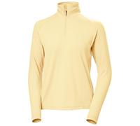 Helly Hansen Women's W VERGLAS 1/2 Zip T-Shirt, 367 Yellow Cream, S