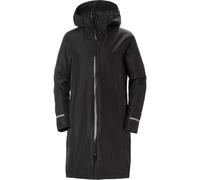 HELLYHANSEN Damen Regenmantel W ASPIRE RAIN COAT (53517) L BLACK