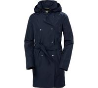 HELLYHANSEN Damen Regenmantel W WELSEY II TRENCH (53247) L NAVY