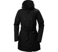 HELLYHANSEN Damen Regenmantel WELSEY II TRENCH INSULATED (53314) S BLACK