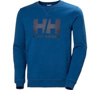 HELLYHANSEN Herren Kapuzensweat HH LOGO CREW (34000) L DEEP FJORD