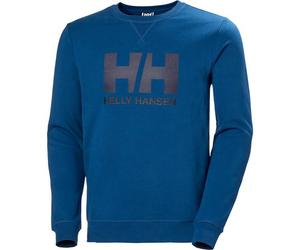 HELLYHANSEN Herren Kapuzensweat HH LOGO CREW (34000) L DEEP FJORD