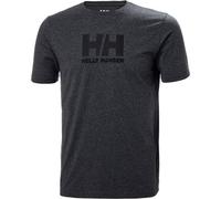HELLYHANSEN Herren Shirt LOGO (33979) S EBONY MELANGE