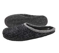 Helmut Trunte Herren Hausschuhe Filz Pantoffel Filzsohle Grau Hausschuhe, EU 46