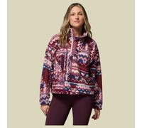 Helvetia II Printed Cropped Half Snap Women S lila2 - antique mauve, geomix