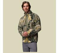 Columbia - Helvetia II Printed Half Snap Fleece - Fleecepullover, Gr. M, oliv (StoneGreen/Soarin)