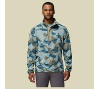 Helvetia II Printed Half Snap Fleece Men M mehrfarbig grün - safari,sunscap