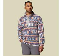 Helvetia II Printed Half Snap Fleece Men M mehrfarbig weiß - sea salt,retrotree
