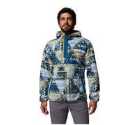 Helvetia II Printed Herren Rollkragenpullover, blau, Gr. M
