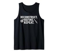 Hema Trainingsmotivations-T-Shirt - Reconstruct Refine Repeat Tank Top