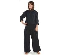 HEMAD Damen Hose Muck-Pluderhose schwarz XXL/XXXL Mittelalter Piraten Hose