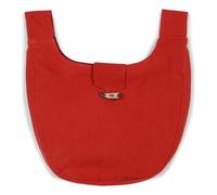 HEMAD Mittelalter-Tasche Gürteltasche Baumwolle Modell: Egil, Feuerrot