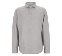 MAERZ Modern Fit Hemd grau, Einfarbig