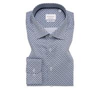 ETERNA - Hemd Twill Langarm blau - Gr. - 44
