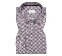 ETERNA Modern Fit Hemd rot, Bedruckt