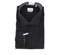 ETERNA COMFORT FIT Langarm Hemd popeline schwarz 1282-39-E15K 52
