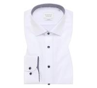 ETERNA Slim Fit Hemd weiss, Einfarbig