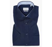 ETERNA - Original Shirt Popeline Kurzarm navy - Gr. - 40/Kurzarm