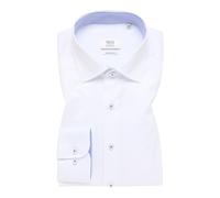 MODERN FIT Luxury Shirt in weiß unifarben 40 weiß