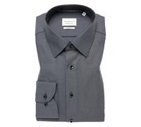 ETERNA Hemd Dynamic Cotton strukturiert Modern Fit Langarm schwarz Größe 43