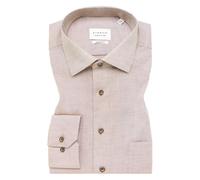 ETERNA - Hemd Pinpoint Langarm beige - Gr. - 40/Langarm - 65cm