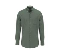 Hemd aus Baumwolle mit Brusttasche und Button-Down-Kragen fern / 3XL