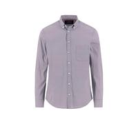 Fynch-Hatton Casual Fit Hemd berry, Bedruckt