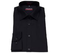 Hemd - Body Fit - Kent Kragen - schwarz Marvelis