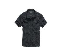 Brandit Roadstar Kurzarmhemd 2XL Black / Blue