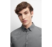 Hemd CISPACE-L XXL schwarz gemustert