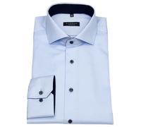 Hemd - Comfort Fit - Haikragen - extra blickdicht - hellblau Eterna