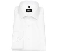 Hemd - Comfort Fit - Twill - weiß - extra langer 69cm Arm Venti
