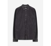 Hemd - Cord - dunkelgrau M