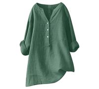 Hemd Damen Kurzarm Shirts Longtop Lang Longblusen Schwangerschafts Tanktop Frottee Hinten Motiv Baumwollshirt Bestickt Brusttasche Tube Weihnachtsmotiven Crash Gehäkeltes Skelett Lochausschnitt Gelben