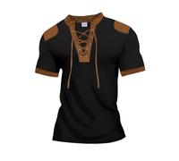 Hemd Herren Langarm/Kurzarm Henley Shirt Männer Freizeithemd Vintage Casual Leicht Baumwolle Slim Fit T-Shirt Angebote des Tages Heute Meine Bestellungen Anzeigen Blitzangebote des Tages