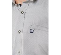 Hemd - KILIAN - Krüger Buam - 911565-000-0043 - Trachtenhemd Hellgrau - Gr. - S