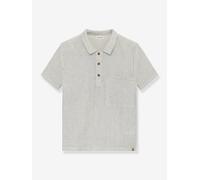 Hemd kurzarm Streifen Jungen MINYMO wollweiß Gr. 134