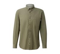 Regular Fit: Langarmhemd mit Garment Dye und Button-Down-Kragen L olive 2177017.7853.L
