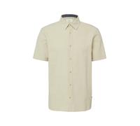 Regular Fit: Strukturiertes Kurzarmhemd aus Baumwolle L beige 2176352.8148.L