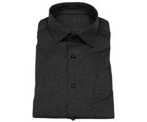 Hemd - Level 5 Body Fit - 24/7 Flex Jersey - anthrazit OLYMP