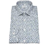 Hemd - Level 5 Body Fit - florales Muster - extra langer 69cm Arm OLYMP